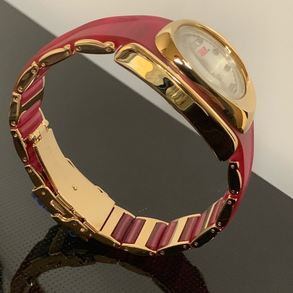 Lady Diamond Watch bonspeed MOP Dial Gold Plate - Picture 4 of 6